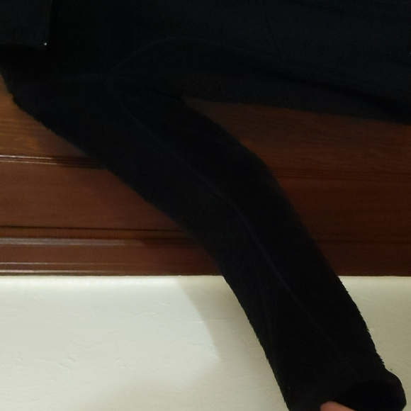 Koppen Reversible Black Fleece Full Zip Jacket Size Small - Picture 13 of 14